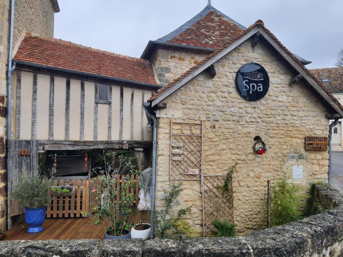 Gite Du Moulin De Barutel Mamers,Avec Spa Et Hammam Sur Reservation Payant Exterior foto